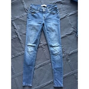 Levis Denim Leggings Womens W25 L28 Medium Wash Skinny Jeans 11997-0193
